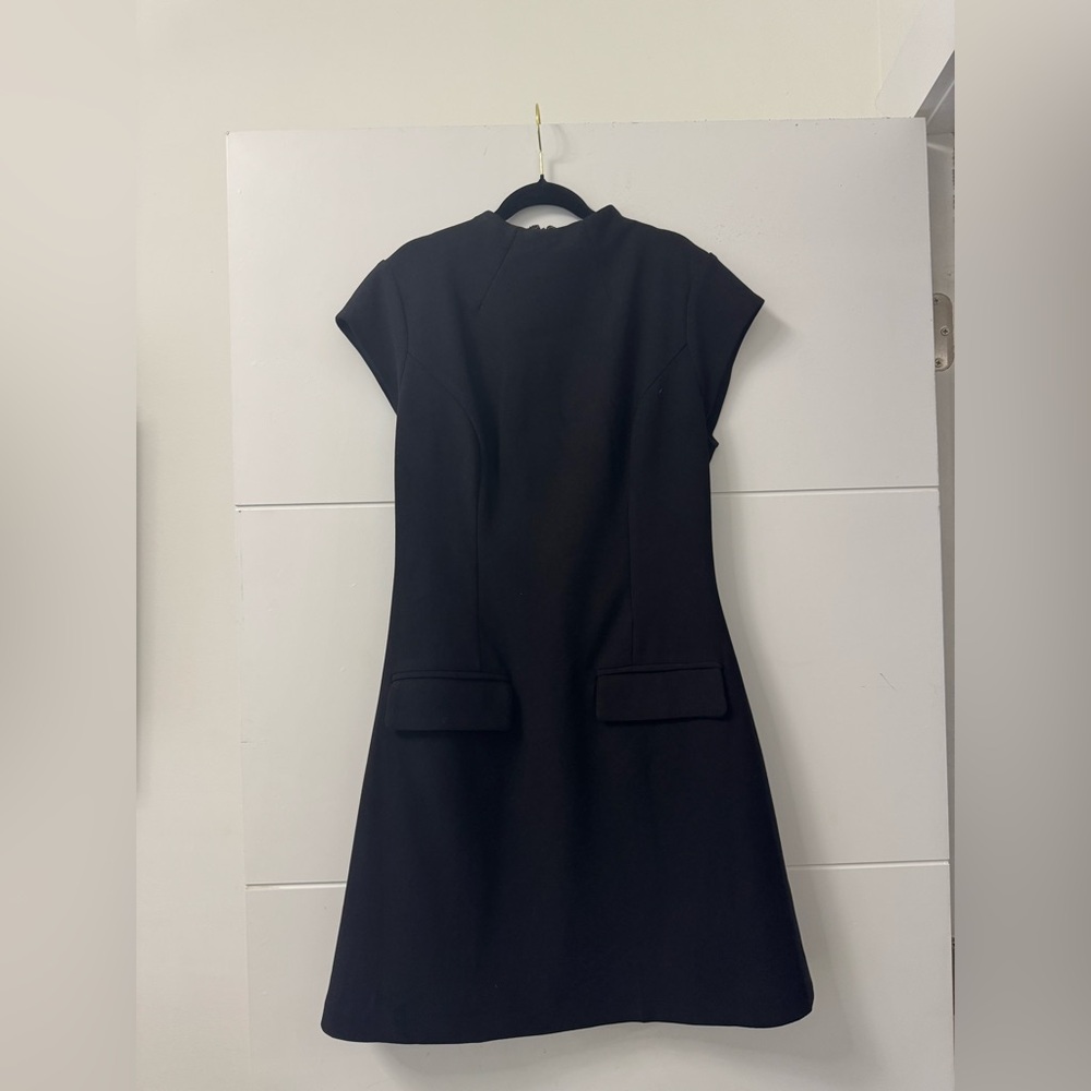Aqua Black Mini Dress